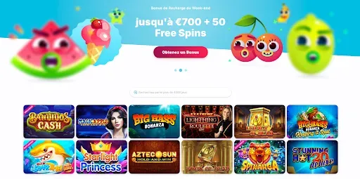 Nomini Casino - celkovo €700 + 50 bezplatných roztočení k dispozícii pre nových hráčov